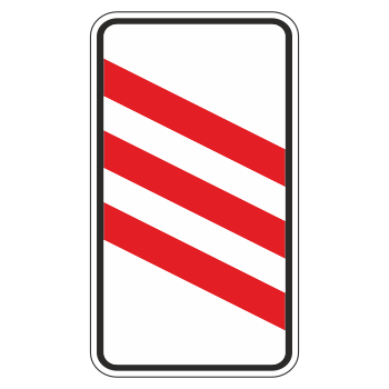 Дорожный знак 1.4.4 «Приближение к железнодорожному переезду» (металл 0,8 мм, II типоразмер: 350х700 мм, С/О пленка: тип А коммерческая)