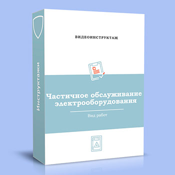 Видео инструктаж «Частичное обслуживание электрооборудования (версия 2)»
